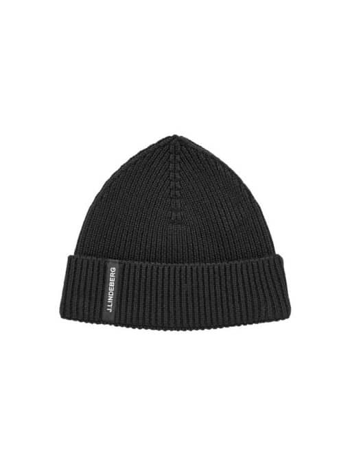 J.Lindeberg Juan Merino Beanie Black