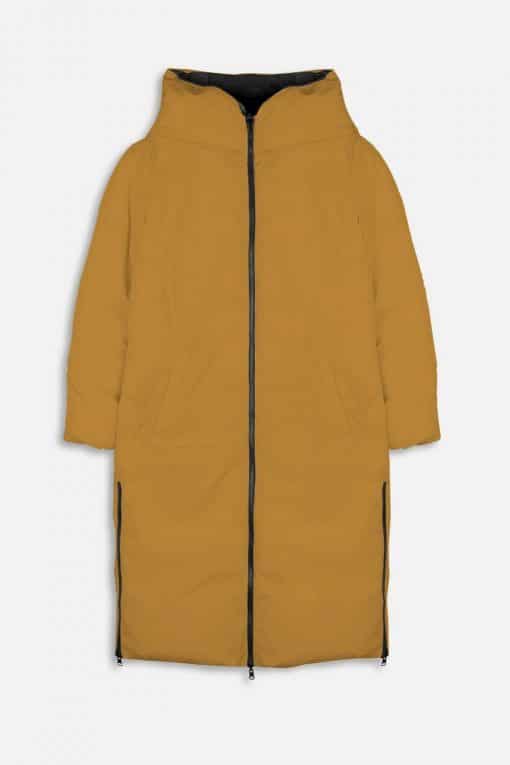 Rino & Pelle Keila Reversible Long Padded Coat Black
