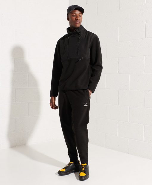 Superdry Mountain Sport Fleece Joggers Black