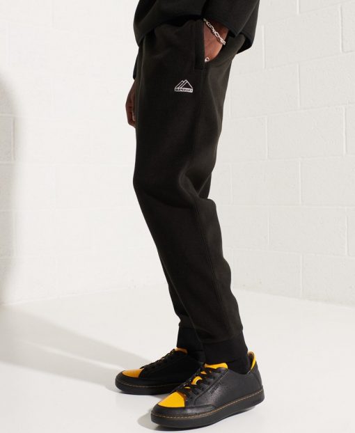 Superdry Mountain Sport Fleece Joggers Black