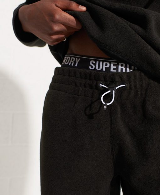 Superdry Mountain Sport Fleece Joggers Black