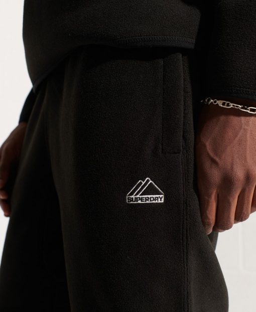 Superdry Mountain Sport Fleece Joggers Black