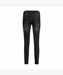 Red Button Sissy Black Denim & Embroidery