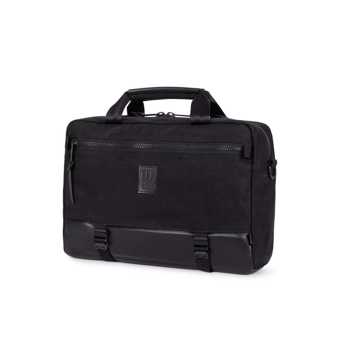 Buy Topo Designs Commuter Briefcase Heritage Canvas Black Scandinavian Fashion Store