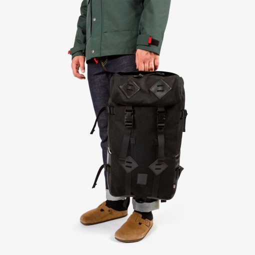 Topo Designs Klettersack Heritage Canvas Black