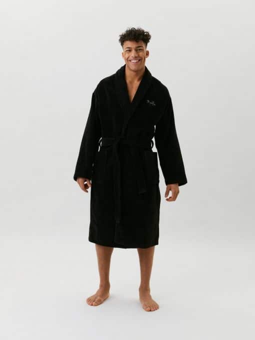 Björn Borg Core Bath Robe Black Beauty
