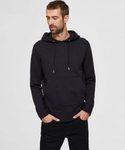 Selected Homme Jackson Hood Sweat Black