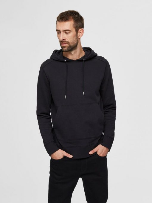 Selected Homme Jackson Hood Sweat Black