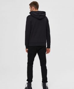 Selected Homme Jackson Hood Sweat Black