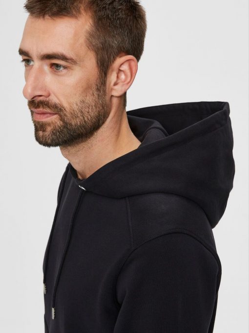 Selected Homme Jackson Hood Sweat Black