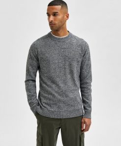 Selected Homme Eklon Crew Pullover Black