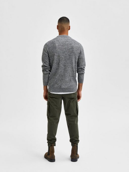 Selected Homme Eklon Crew Pullover Black