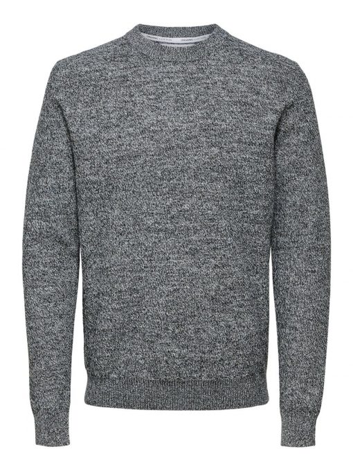 Selected Homme Eklon Crew Pullover Black