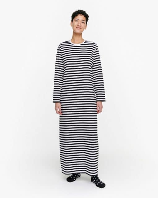 Marimekko Katju Nightgown Black/White