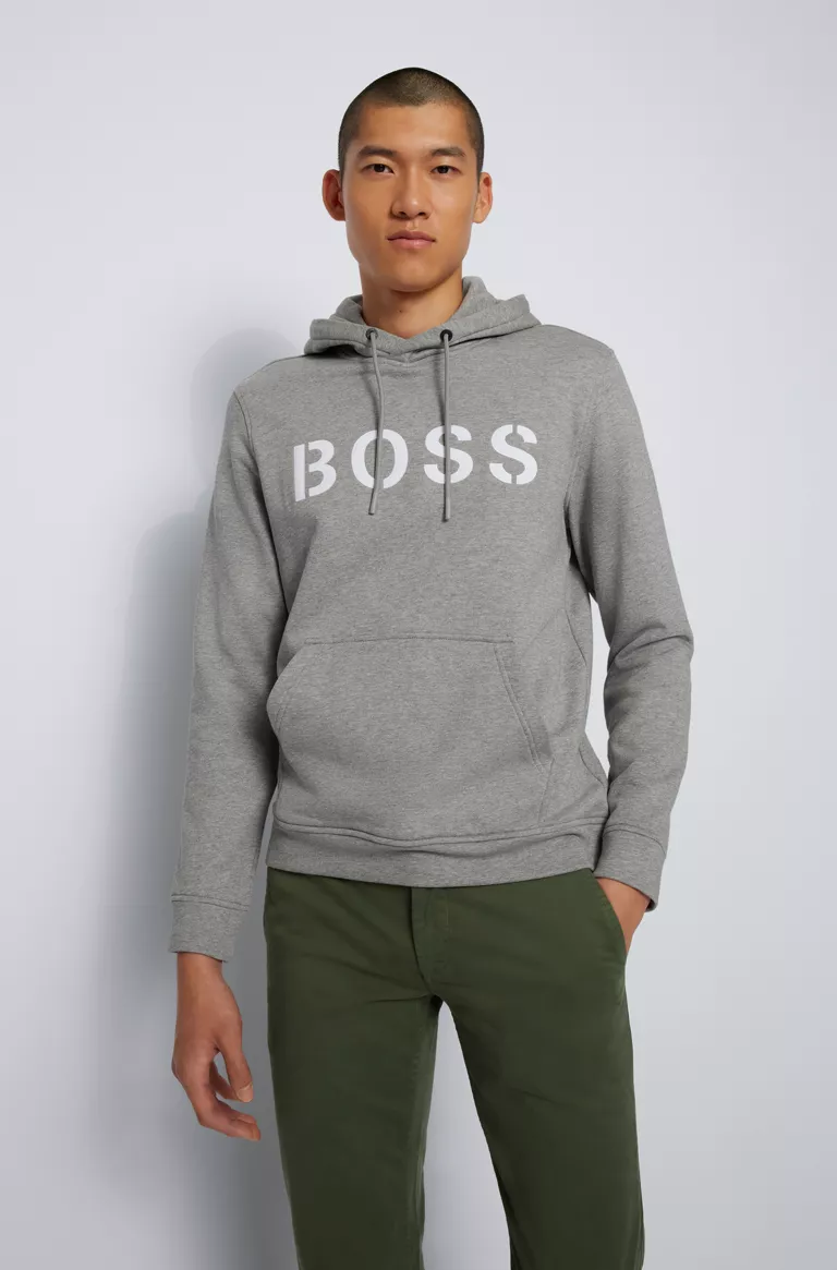 Buy Boss Wetry Jersey Light Grey Scandinavian Fashion Store