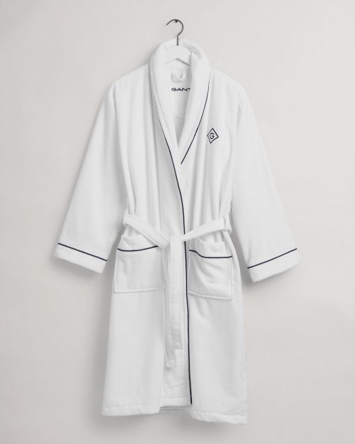 Gant Icon G Robe White