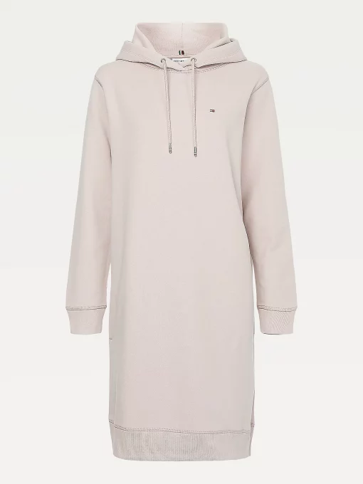 Tommy Hilfiger Hoodie Dress Balanced Beige