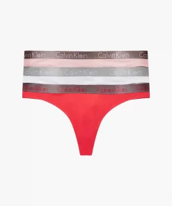 Calvin Klein Radiant Cotton 3-Pack Thong Set