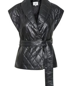 Gestuz Lovagz waistcoat Black