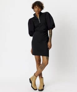 Gestuz Alonagz Turtleneck Dress Black