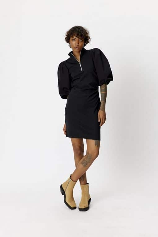 Gestuz Alonagz Turtleneck Dress Black
