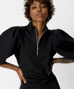 Gestuz Alonagz Turtleneck Dress Black