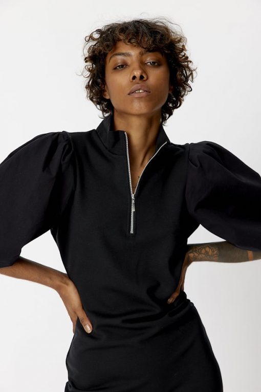 Gestuz Alonagz Turtleneck Dress Black