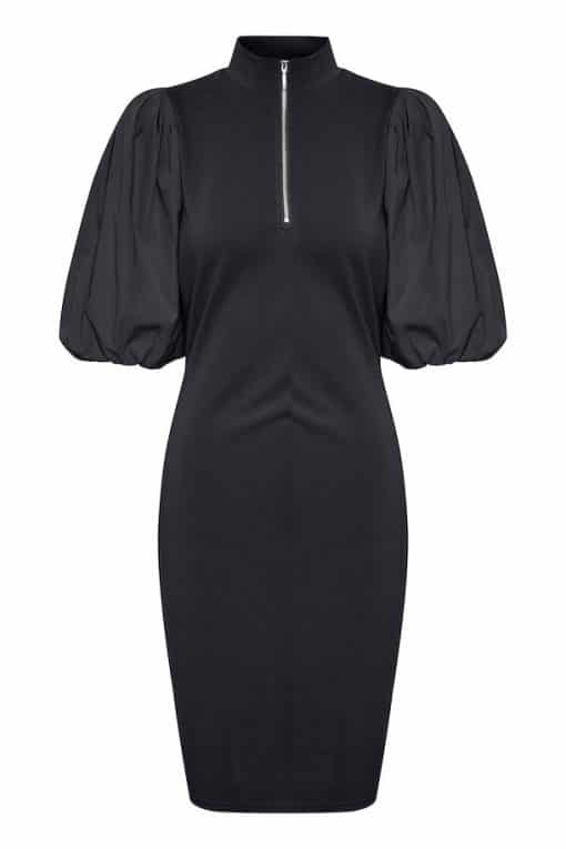 Gestuz Alonagz Turtleneck Dress Black
