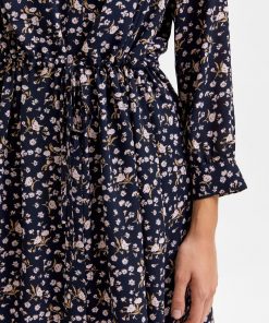 Selected Femme damina 7/8 Dress Dark Sapphire