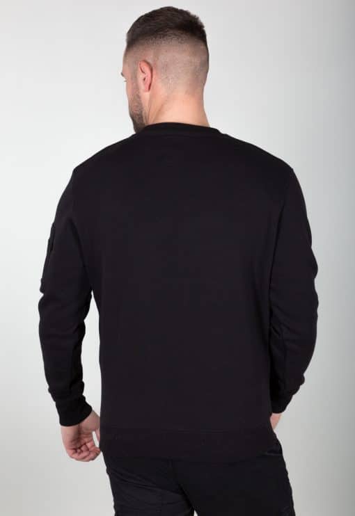 Alpha Industries Alpha Label Sweater Black