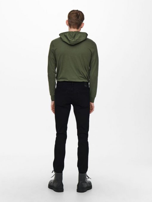 Only & Sons Loom Slim Fit Black