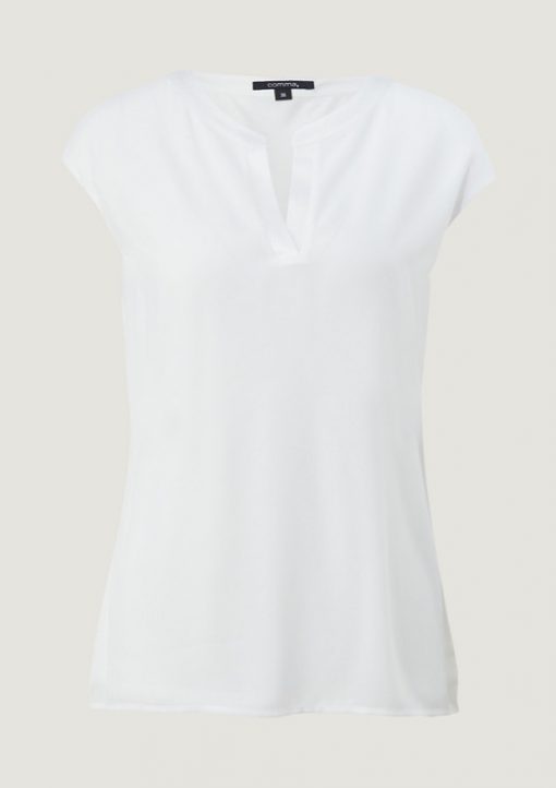 Comma, Layered Top White