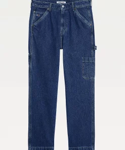 Tommy Jean Skater Carpenter Fit Hemp Jeans Denim Medium