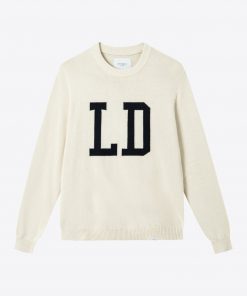 Les Deux LD Intarsia Knit Ivory