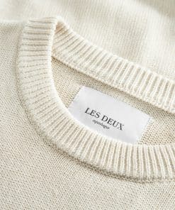 Les Deux LD Intarsia Knit Ivory