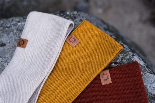 Superyellow Saame Headband Mustard