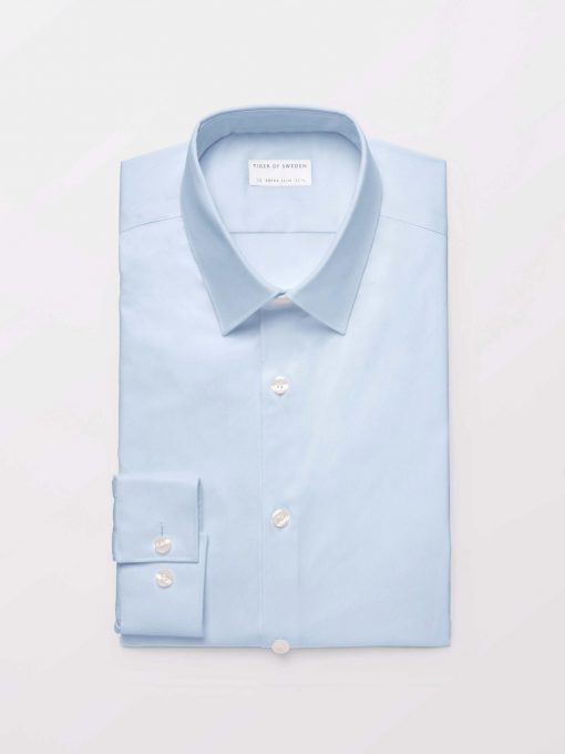 Tiger of Sweden Filbrodie Shirt Pale Blue