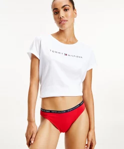 Tommy Hilfiger 3P Bikini White / Desert Sky / Primary Red