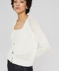 Esprit Knit Cardigan Offwhite