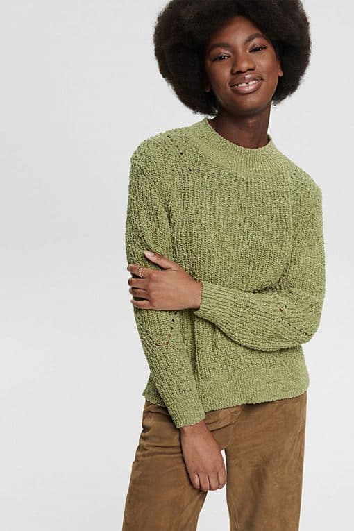 Esprit Knit Sweater Light Khaki