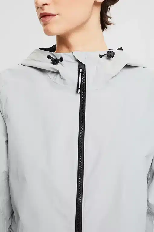 Esprit Parka Jacket Pastel Grey