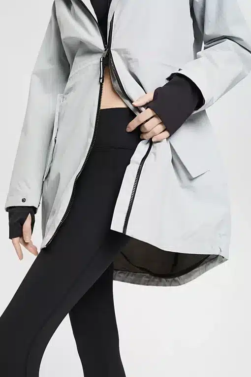Esprit Parka Jacket Pastel Grey