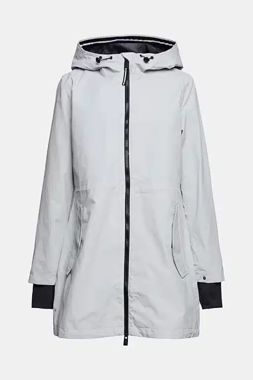 Esprit Parka Jacket Pastel Grey