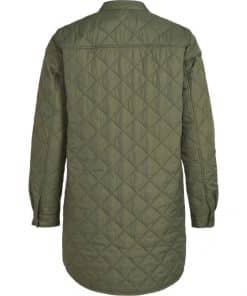 Vila Trish Quilted Jacket Four Leaf Clover