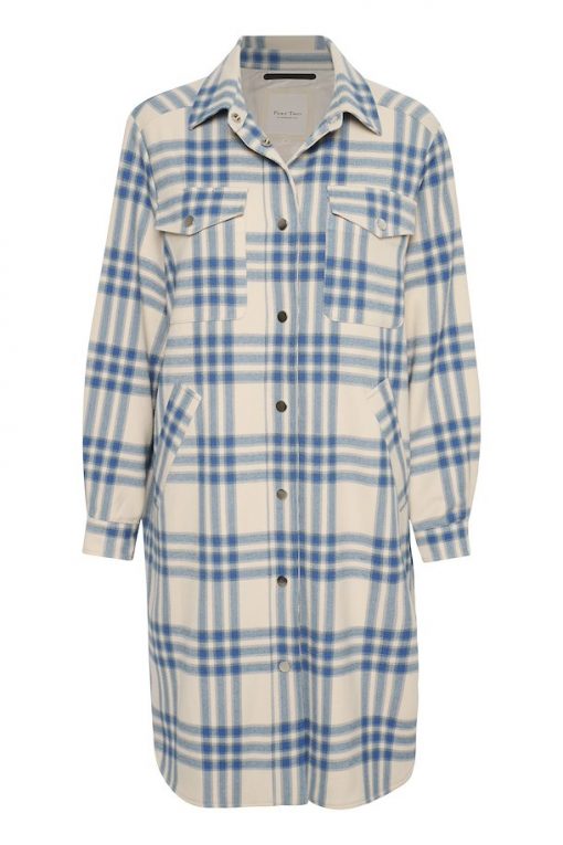 Part Two Kirstens Jacket Dutch Blue Check