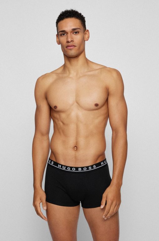 Boss 5-Pack Logo Boxers Black