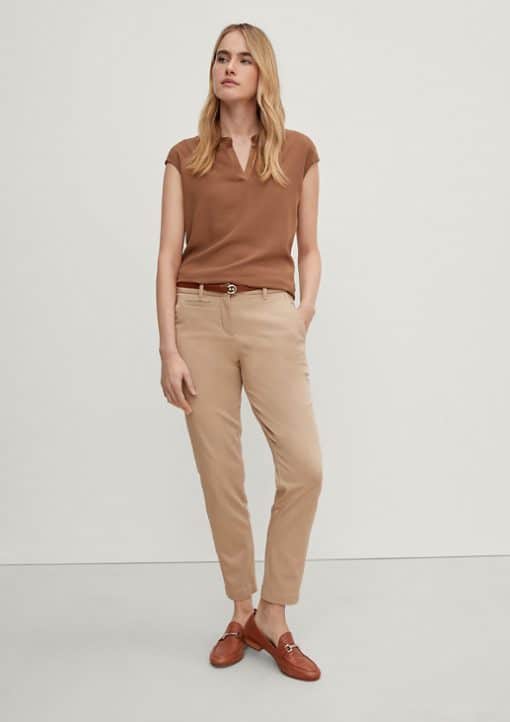 Comma, 7/8 Trousers Sandstone