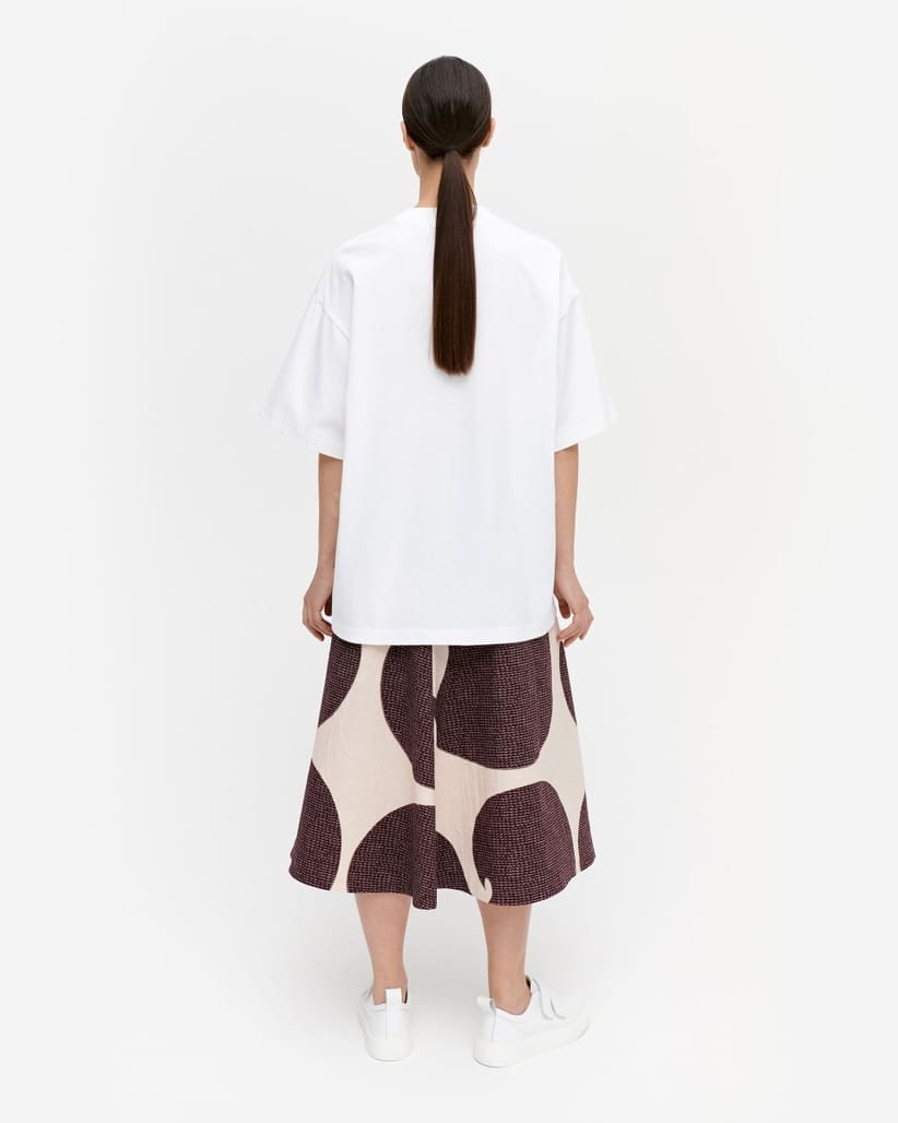 Buy Marimekko Huikea Unikko T-shirt White - Scandinavian