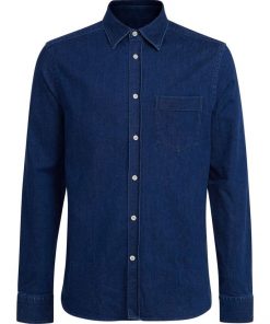 J.Lindeberg Ike Denim Slim Fit Shirt Limoges