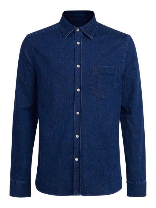 J.Lindeberg Ike Denim Slim Fit Shirt Limoges